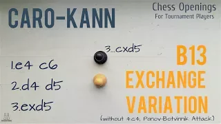 Caro-Kann Defense – Exchange Variation (and how to punish it!) ⎸Chess Openings