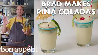 Brad Makes BA's Best Piña Coladas | From the Test Kitchen | Bon Appétit