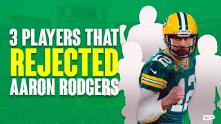 TOPS: 3 players that rejected Aaron Rodgers 😲 | Clutch #Shorts