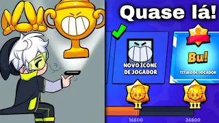 *QUASE LÁ!* PEGUEI OURO 2 NA MAESTRIA do GUS! Brawl Stars