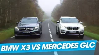 Le duel : BMW X3 vs Mercedes GLC