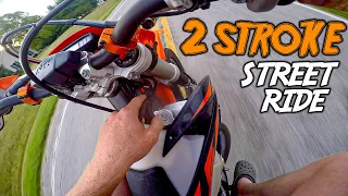 Riding A Modern 2 Stroke On the Street? | Fun But NOT Practical..