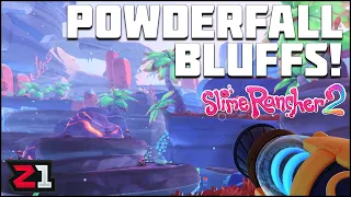 Saber Slimes, Snow, And MORE ! Exploring Powderfall Bluffs! Slime Rancher 2 Update