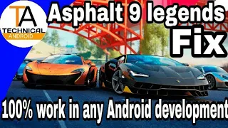 ASPHALT 9 LEGENDS DOWNLOAD ON ANDROID | ALL PROBLEM FIXED | WORK IN ALL DEVICES !