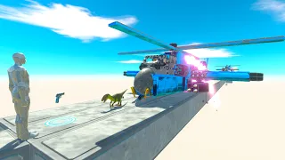 FPS PERSPECTIVE DEADLY ROUTE in RESCUE MISSION - Animal Revolt Battle Simulator