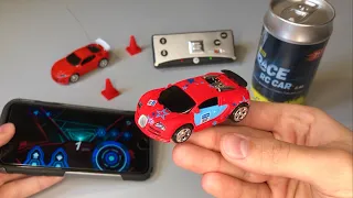 World’s Smallest RC CAR Unboxing - 9$ Micro RC Car 2.4 Ghz - Control from Smartphone via Bluetooth