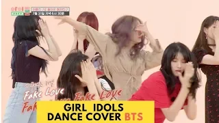 K Idols Girls Groups  Dance Cover  To BTS 방탄소년단의 Songs