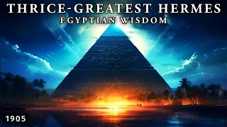 The Egyptian Origins of Hermeticism - Thrice-Greatest Hermes, G.R.S. Mead (Summary)