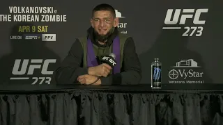 UFC 273: Лучшие моменты пресс конференции