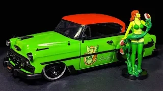 Jada Toys: DC Bombshells: Poison Ivy & 1957 Chevy Bel Air Metals Die Cast  Review