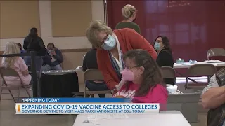 Gov. DeWine to visit OSU ahead of effort to vaccinate state’s college students