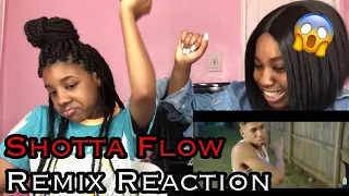 NLE CHOPPA - SHOTTA FLOW REMIX FT BLUEFACE (OFFICIAL VIDEO) REACTION