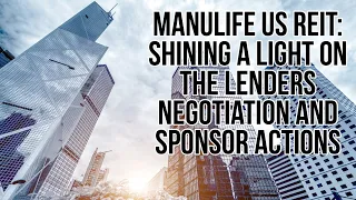 The ONLY 3 Things Manulife US REIT Investors MUST know to AVOID PANIC! #dividendinvesting