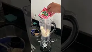Como fazer milkshake de suco tang