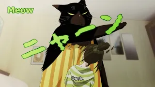 Mutation of a Cat and Neko Punch | Dekiru Neko wa Kyou mo Yuuutsu Episode 2 [Sub Eng]