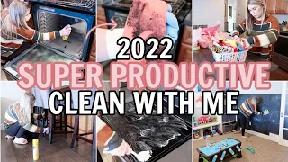 ALL DAY CLEAN WITH ME | HOURS OF CLEANING MOTIVATION | SPRING CLEANING 2022 | CLEANING ROUTINE