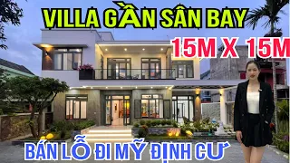 Đi Mỹ ở Sang Nhượng Rẻ 3 Tỷ Villa Sân Vườn Hồ Cá To Đùng gần Sân Bay-Sánh Ngang Phú Mỹ Hưng