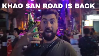 BEFORE AND AFTER KHAO SAN ROAD (BANGKOK) | SCENES | BANGKOK | THAILAND 2022