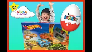 GIANT HOT Wheels ELECTRIC track set R/C REMOTE Control Racing Challenge Surprise NON Stop FUN