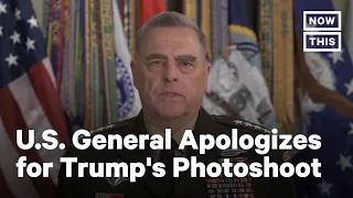 Gen. Mark Milley Rebukes Trump After Church Photo Op | NowThis