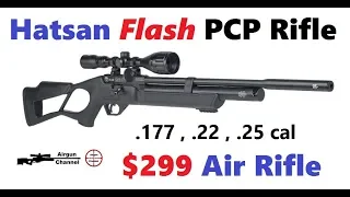 Hatsan FLASH $299 PCP Rifle - Most Powerful Entry Level PCP Air Rifle