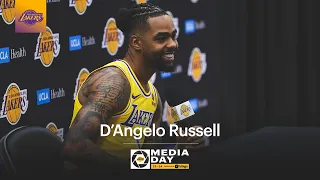 Lakers Media Day 2023 - D'Angelo Russell Press Conference