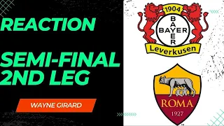 B.LEVERKUSEN-ROMA REACTION: EL 2ND LEG