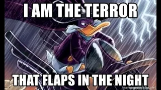 I am the terror that flaps in the night: Darkwing Duck Ep1