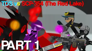 SCP-354 (The Red Lake) Meets TDS Soldiers - TRL vs TDS - TRL/TDS Animation