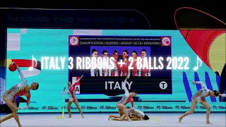 Italy 3 Ribbons + 2 Balls 2022/2023 (Music)