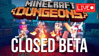 Minecraft Dungeons Closed Beta [Live Stream]