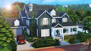 Large 6 Sim Family Home || The Sims 4: Speed Build