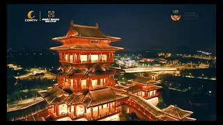 Amazing nightview & fountain show of 2024 Chengdu International Expo, New Icon of Chengdu, China