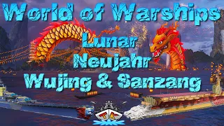 Neue Schiffe: Wujing & Sanzang "Lunar Neujahrs Event" in World of Warships auf Deutsch