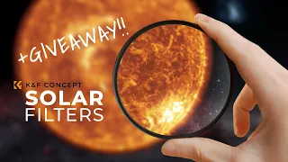 These LENS FILTERS are FIRE! 🔥 K&F CONCEPT SOLAR ND Filters + GIVEAWAY