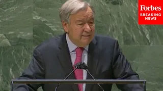 'Let Us Restore Trust': UN Secretary-General Speaks To 76th General Assembly