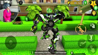 Scary Teacher 3D - Transformer Robot Enter in Miss T House New Levels UPDATE Android Gameplay