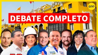 🔴 Lima 2022: Así fue el debate de los candidatos para la alcaldía