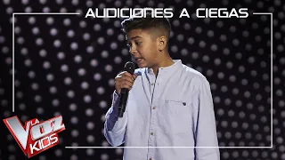 Dayron Jiménez - El pez más viejo del rio | Blind auditions | The Voice Kids Antena 3 2021