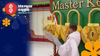 BOB BARKER Kicks MASTER KEY Game When It Gets Stuck! - The Price Is Right 1984