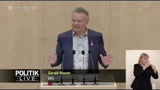 Gerald Hauser - Epidemiegesetz, COVID-19-Maßnahmengesetz - 13.10.2021