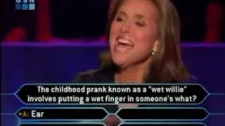 Who Wants to Be a Millionaire Flirt Fail