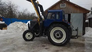 Переделка с пускача на стартер на МТЗ.