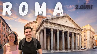 ROMA Vlog 2! ROMA 2. Gün! İtalya #roma #italya #romavlog