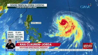 Bagyong #ChedengPH, mababa ang tsansang mag-landfall sa bansa; posible pa ring lumakas at...| UB