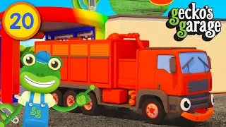 Hide and Seek Trucks | Learn Colours For Children | Gecko's Garage | Educational Videos For Toddlers