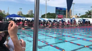 Caeleb Dressel 19.04 SCY 50 Freestyle Prelims ISCA 2021