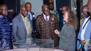 Otumfuo Tours the R&A World Golf Museum in Scotland