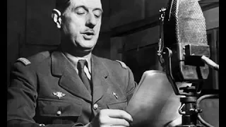 De Gaulle'ün 22 Haziran 1940 Yılında Fransızlara Dönük İngiltere'de Yaptığı Ünlü Direniş Söylevi.