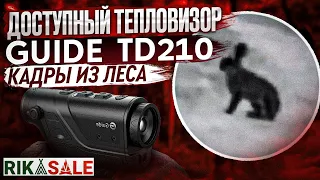 GUIDE TD210 бюджетный тепловизор для наблюдения